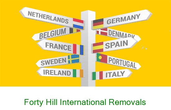 Forty Hill international removal company